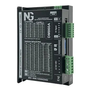 درایور استپ موتور NG مدل DM860A | درایور دیجیتال پرقدرت CNC با جریان بالا