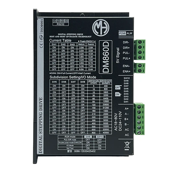 درایور استپ موتور NG مدل DM860D
