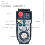 ریموت کنترلر CTWGP Handwheel | هندویل CNC دقیق برای Mach3 و کنترل دستی محورها