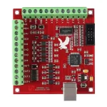 کنترلر سی ان سی MACH3 چهار محور مدل Red Board عقابی