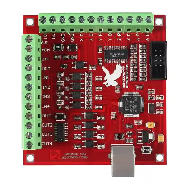 کنترلر سی ان سی MACH3 چهار محور مدل Red Board عقابی