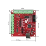 کنترلر سی ان سی MACH3 چهار محور مدل Red Board عقابی